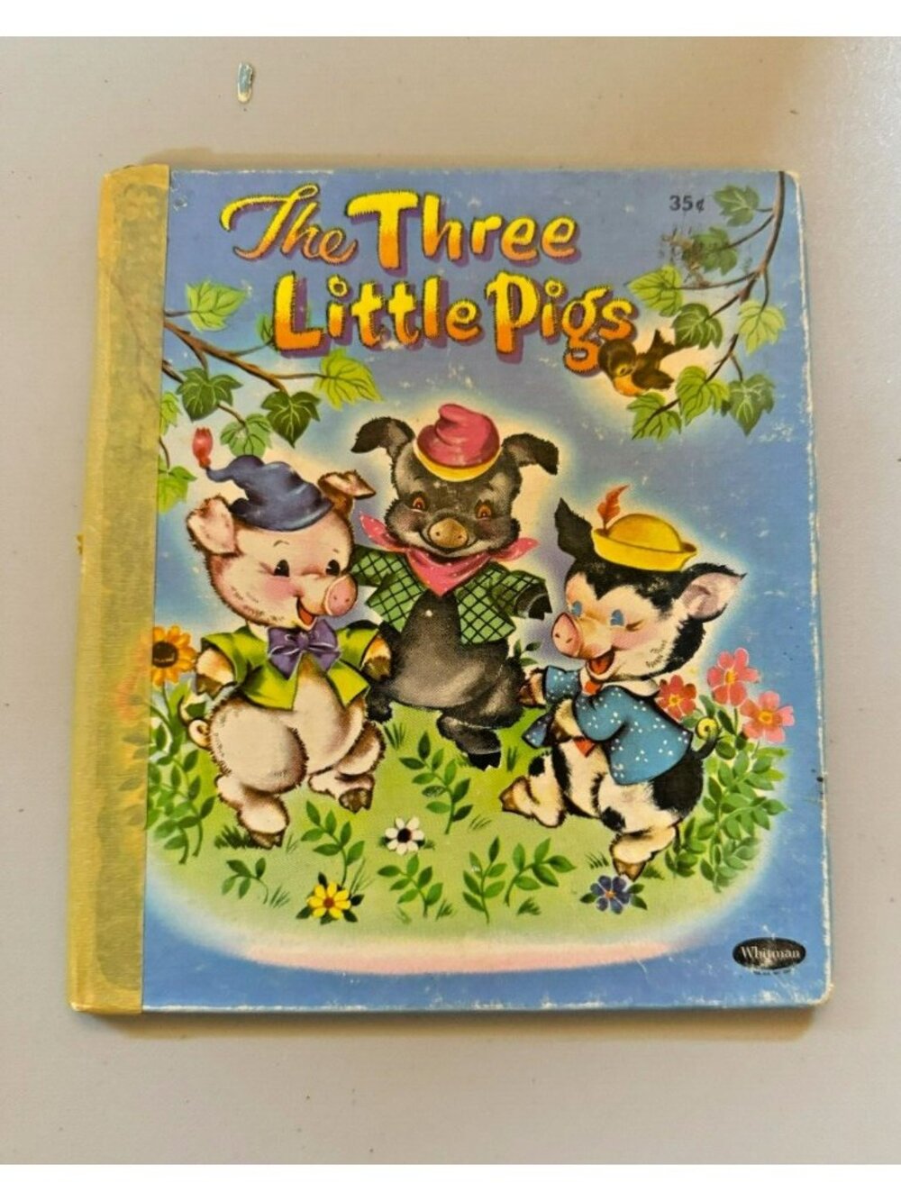 Junior Elf Books Rand McNally The Three Little Pigs